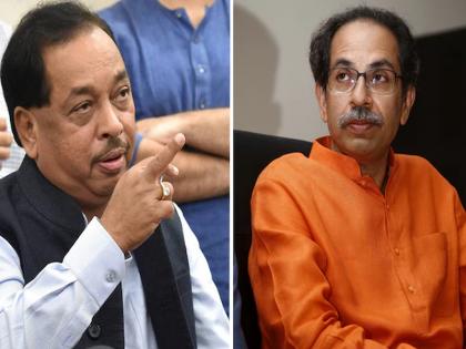 Union Minister and BJP leader Narayan Rane has criticized Chief Minister Uddhav Thackeray and Shiv Sena | Narayan Rane: 'बढाया मारु नका, तुमचा चेहरा जरा आरशात बघा'; नारायण राणेंचा उद्धव ठाकरेंवर घणाघात