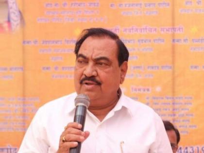 The government has left the whole of Maharashtra in the wind; Criticism of Eknath Khadse | सरकारने संपूर्ण महाराष्ट्र वाऱ्यावर सोडलं आहे; एकनाथ खडसे यांची टीका 