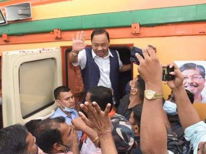 Narayan Rane: Union Minister Narayan Rane's Jan Ashirvid will be held in Ratnagiri today | Narayan Rane: 'योद्धा पुन्हा मैदानात', निलेश राणेंचं ट्विट; नारायण राणेंची आज रत्नागिरीत जनआशीर्वाद यात्रा 