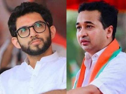 BJP MLA Nitesh Rane has criticized Shiv Sena | ...म्हणून मी आदित्य ठाकरे जात असताना म्याव, म्याव केलं; नितेश राणेंनी दिलं स्पष्टीकरण