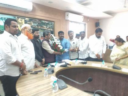 Sena's Ganesh Kawade as Speaker, NCP's Vineet Paalbudhe as House Leader, Standing Committee elected unopposed | Ahmednagar: सेनेचे गणेश कवडे सभापती, सभागृह नेतापदी राष्ट्रवादीचे विनीत पाऊलबुधे, स्थायी समिती निवड बिनविरोध