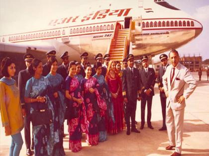 tata air india first internation flight from bombay to london, ticket price only rs 1720 | आजच्याच दिवशी 75 वर्षांपूर्वी एअर इंडियाचा पहिला परदेश दौरा; मुंबई ते लंडनचे भाडे फक्त 1720 रुपये...