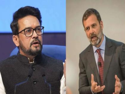 Congress MP Rahul Gandhi upset due to election defeat; They see nothing good in the country, Said that Minister Anurag Thakur | निवडणूकीतील पराभवामुळे राहुल गांधी अस्वस्थ; त्यांना देशात काहीच चांगले दिसत नाही- अनुराग ठाकूर