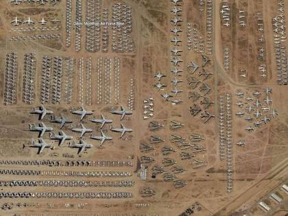 Where is the world's biggest aircraft Cemetery? | 'इथे' आहे विमानांची जगातली सर्वात मोठी स्मशानभूमी, काय केलं जात इथे?