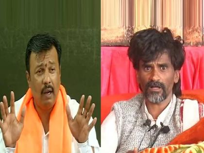 manoj jarange patil replied ajay maharaj baraskar criticism | “अजय महाराज बारस्कर हा भोंदू, आंदोलन संपवण्याचा डाव, सरकारचा ट्रॅप”: मनोज जरांगे