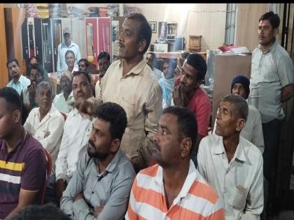 'Compensate agriculture or stop work'; Kotolit farmers warning in a press conference | 'शेतीची नुकसान भरपाई द्या, अन्यथा काम बंद पाडू'; कोतोलीत शेतकर्‍यांचा पत्रकार बैठकीत इशारा