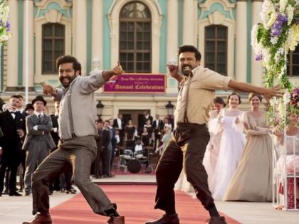 'Natu Natu' wins Golden Globe; RRR's Telugu song won the award | ‘नाटू नाटू’ला गोल्डन ग्लोबची झळाळी; ‘आरआरआर’च्या तेलुगू गाण्याने जिंकला पुरस्कार