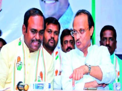 Congress party Ajit Pawar's stance on Congress | शहर काँग्रेसने केली अजित पवार यांची कोंडी