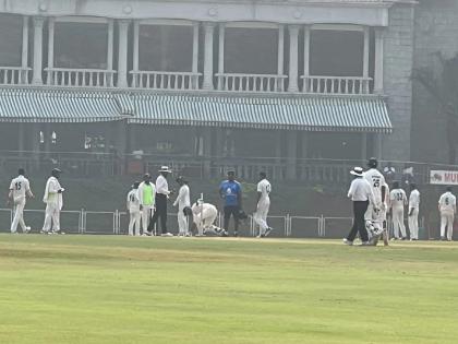 Mumbai captain Ajinkya Rahane was dismissed in the Ranji Trophy match against Assam but returned to bat after 20 minutes | रहाणे बाद पण २० मिनिटांनी पुन्हा मैदानात; १६ वर्षांच्या कारकिर्दीत पहिल्यांदाच झालं असं