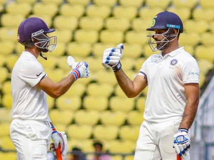India vs West Indies: Ajinkya Rahane back in form, India-West Indies A practice match draw | India vs West Indies : अजिंक्य रहाणेला सूर गवसला, भारत-वेस्ट इंडिज अ सराव सामना ड्रॉ