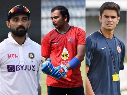 Ranji Trophy 2022 : Ajinkya Rahane and Arjun Tendulkar named in Mumbai's RanjiTrophy squad, Prithvi Shaw to lead  | Ajinkya Rahane : पृथ्वी शॉच्या नेतृत्वाखाली अजिंक्य रहाणे रणजी करंडक स्पर्धेत खेळणार, अर्जुन तेंडुलकरचीही मुंबईच्या संघात निवड