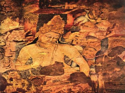 Dust, pollution, crowd of tourists, the challenge of picture conservation in Ajanta Caves | धुळ, प्रदूषण, पर्यटकांच्या गर्दीने अजिंठा लेणीतील चित्रे संवर्धनाचे आव्हान