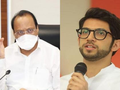 If you don't trust Ajit Pawar, hand over the Chief Minister's post to Aditya Thackeray says Niranjan Davkhare | "अजितदादांवर विश्वास नसेल तर आदित्य ठाकरेंकडे मुख्यमंत्रीपदाचा कार्यभार सोपवा"