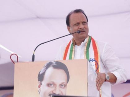 Ajit Pawar's split is discussed again, there is no name in the leaflets of the nationalist camp | Ajit Pawar: अजित पवार यांच्या फुटीची पुन्हा चर्चा, राष्ट्रवादी शिबिराच्या पत्रिकेत नावच नाही