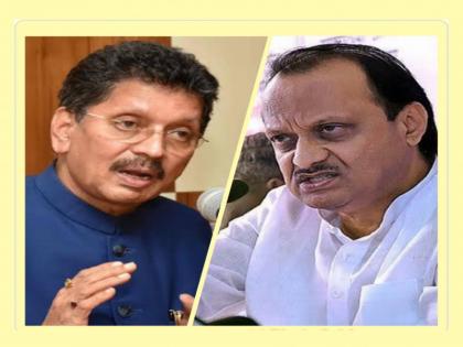 Ajit Pawar was angry with dipak Kesarkar | "उचलली जीभ लावली टाळ्याला असं करू नये...", दीपक केसरकरांवर अजित पवार संतापले