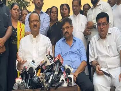 Sharad Pawar will take a decision regarding Jitendra Awhad's resignation, Ajit Pawar said | जितेंद्र आव्हाडांच्या राजीनाम्याबाबत शरद पवार निर्णय घेतील, अजित पवार यांची माहिती