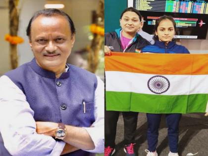 Congratulations to Harshda Garud from Ajit Pawar | हर्षदानं देशाच्या शिरपेचात मानाचा तुरा खोवला; अजित पवारांकडून हर्षदा गरुडचे अभिनंदन