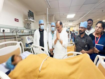 Maval Kundamala Bridge Collapses Action will be taken against the culprits: Ajit Pawar | कुंडमळा-मावळ येथील पूल दुर्घटना अत्यंत दुर्दैवी;दोंषीवर कारवाई करणार : अजित पवार Maval Kundamala Bridge Collapses Action will be taken against the culprits: Ajit Pawar | कुंडमळा-मावळ येथील पूल दुर्घटना अत्यंत दुर्दैवी;दोंषीवर कारवाई करणार : अजित पवार