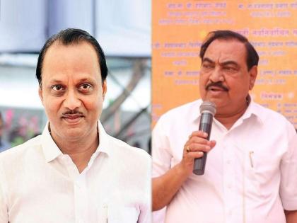 ncp eknath khadse reaction over ajit pawar desire to become chief minister of maharashtra | “अजित पवार नक्कीच मुख्यमंत्री होऊ शकतात”; एकनाथ खडसेंनी मांडले राजकीय गणित