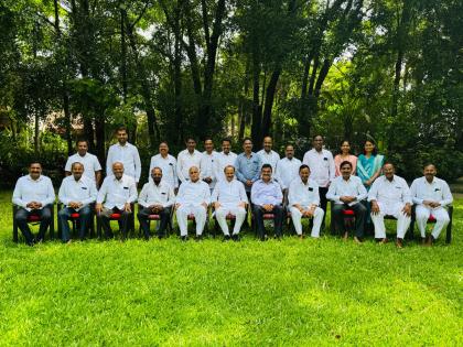 ‘छत्रपती’च्या नूतन संचालकांना ‘अजितदादां’चा कानमंत्र; काटेवाडीच्या निवासस्थानी घेतली बैठक