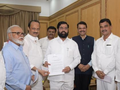 "No injustice to OBCs will be allowed"; Ajit Pawar, Chhagan Bhujbal met Chief Minister Eknath Shinde! | "ओबीसींवर अन्याय होऊ देणार नाही"; अजित पवार, छगन भुजबळांनी घेतली मुख्यमंत्री शिंदेची भेट!