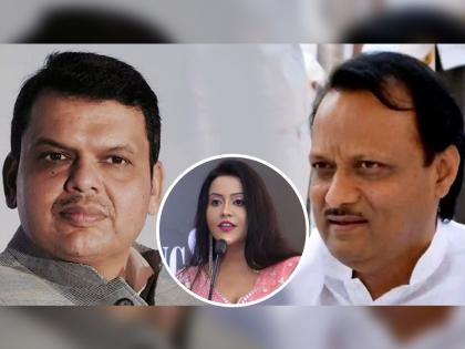 ajit pawar devendra fadanvis amruta fadanvis maharashtra political conflict eknath shide | "पत्नी म्हणते, ते वेश बदलून जातात आणि हे म्हणतात, माझा काही संबंध नाही..."