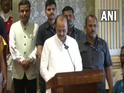 Ajit Pawar has taken oath as Deputy Chief Minister of Maharashtra | अजित पवार यांनी घेतली उपमुख्यमंत्री पदाची शपथ; राष्ट्रवादीतील इतर नेत्यांचीही मंत्रीपदी वर्णी