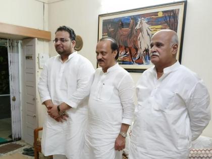 Ajit Pawar's calculations in the constituency; 'Dinner Diplomacy' with oppressive fathers and sons | अजित पवारांची मतदार संघात बेरजेची गणिते; जाचक पितापुत्रांसमवेत ‘डिनर डिप्लोमसी’