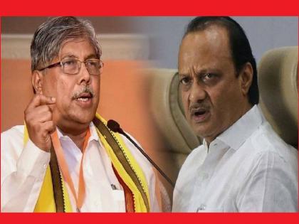 Ajit Pawar took notice of Chandrakant Patal for his speech of scolding his parents | आई-वडिलांना शिव्या देण्याच्या वक्त्व्यावरून अजित पवारांनी घेतला चंद्रकांत पाटलांचा समाचार