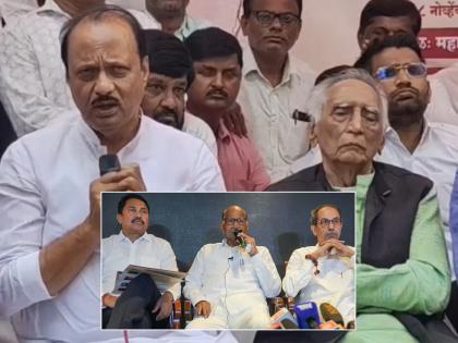 Ajit Pawar has responded to Baba Adhav criticism of government free schemes | "त्यांनी पण प्रलोभन दाखवलं, तुम्ही आम्हालाच..."; सरकारी योजनांवरुन अजित पवारांचे प्रत्युत्तर