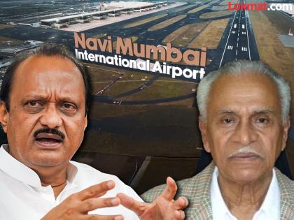 नवी मुंबई विमानतळाला दि.बा. पाटील यांचे नाव देणार का? अजित पवार म्हणाले, "उद्घाटन केलं की पुढच्या गोष्टी.."