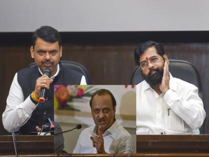 Did Eknath Shinde-Devendra Fadnavis bring the copper plate of power? Ajit Pawar got angry on that issue, said... | Ajit Pawar: शिंदे-फडणवीस सत्तेचा ताम्रपट घेऊन आलेत का? त्या मुद्द्यावरून अजित पवार भडकले, म्हणाले...