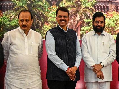 Mahayuti Formula; One minister post for six MLAs; All three leaders in Delhi for expansion | महायुतीचा फॉर्म्युला; सहा आमदारांमागे एक मंत्रिपद; विस्तारासाठी फडणवीस, अजित पवार दिल्लीत