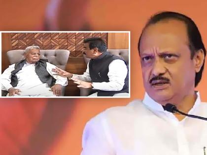 shivsena vijay shivtare met congress leader anant Thotpe and criticizes ncp Ajit Pawar | अनंत थोपटेंना भेटले अन् अजित पवारांवर बरसले; शिवतारे जे-जे बोलले ते सगळं रेकॉर्ड झालं!