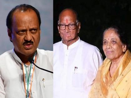 Deputy CM Ajit Pawar Suddenly came on Silver Oak, Sharad Pawar's house for the first time after the rebellion in NCP, what is the reason? Pratibha Pawar's operation | अजित पवार अचानक सिल्व्हर ओकवर; बंडानंतर प्रथमच शरद पवारांच्या घरी, कारण काय? 