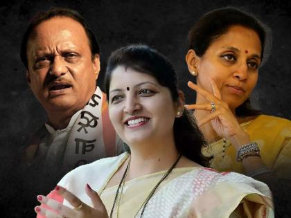 ncp ajit pawar group leader rupali chakankar replied sharad pawar group mp supriya sule and amol kolhe | “सुप्रियाताई १५ वर्ष अजितदादांमुळे निवडून आल्या, आता ते सोबत नाहीत तर...”: रुपाली चाकणकर