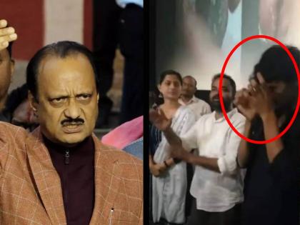 EDM marathi movie actor prithviraj thorat cried in front of crowd Ajit Pawar gives special message | TDM marathi Movie: मराठी अभिनेता थिएटरमध्ये ढसाढसा रडला, व्हिडीओ व्हायरल होताच अजितदादा ट्विट करत म्हणाले...