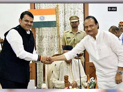 Maharashtra Election, Maharashtra Government : Deputy Chief Minister Ajit Pawar meets Chief Minister Devendra Fadanvis | अजित पवार आणि मुख्यमंत्र्यांमध्ये तासभर खलबते, मंत्रिपदे आणि महामंडळांबाबत चर्चा?