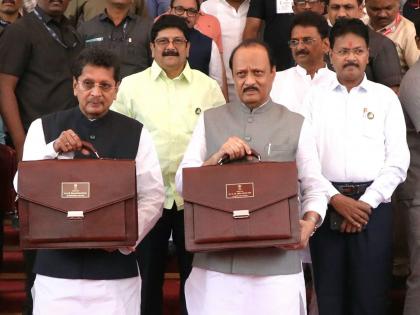 A look at the election and the alarm of old and new slogans; Maharashtra Budget by Ajit pawar | निवडणुकीवर नजर अन् जुन्या-नव्या घोषणांचा गजर; महाराष्ट्राच्या बजेटमध्ये काय...