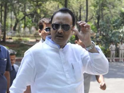 On seeing the cameras of the media, Ajit Pawar ran away pune latest news | Ajit Pawar | माध्यमांचे कॅमेरे पाहताच अजित पवारांनी ठोकली धूम!