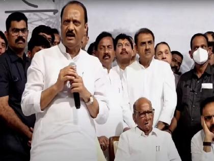 NCP Sharad Pawar: A new president will be rise before sharad pawar eyes, we will stand behind him; Ajit Pawar spoke clearly | Sharad Pawar: साहेबांच्या डोळ्यासमोर नवीन अध्यक्ष तयार होईल, त्याच्या पाठिशी आपण उभं राहू; अजित पवार स्पष्टच बोलले