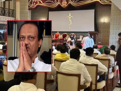 Big Breaking, Maharashtra Politics: Biggest News! major earthquake in NCP, Ajit Pawar entered the Raj Bhavan | सर्वात मोठी बातमी! राष्ट्रवादीत भूकंप, अजित पवार राजभवनवर; मंत्रिपदाची शपथ घेणार