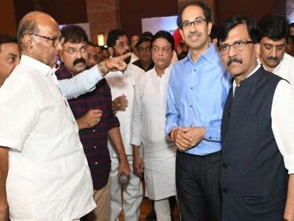 CM Uddhav Thackeray and NCP chief Sharad Pawar called me and blessed me, said Shiv Sena leader Sanjay Raut. | Sanjay Raut: उद्धव ठाकरे अन् शरद पवारांचा मला फोन आला अन् म्हणाले...; संजय राऊतांनी केला खुलासा