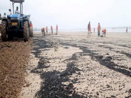 The rising incidence of tarballs on the Mumbai coast is a matter of concern; Opinion of Swapnaja Mohite | मुंबई किनारपट्टीवर टारबॉलच्या वाढत्या घटना ही चिंतेची बाब; स्वप्नजा मोहिते यांचं मत