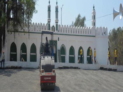 idgah maidan prepared by shahjahan of nashik mass prayer will be held tomorrow in nashik | नाशिकचे शहाजहांनी इदगाह मैदान सज्ज; उद्या होणार सामुहिक नमाजपठण