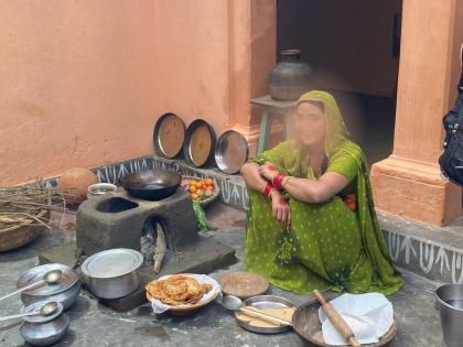 this top actress quit luxury life o? Seen cooking food on the clay stove | लक्झरी लाइफला या टॉपच्या अभिनेत्रीचा रामराम? मातीच्या चुलीवर दिसली जेवण बनवताना