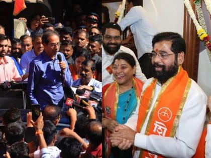 Uddhav Thackeray: What will be the name of the new party, what will be the torch symbol?; Uddhav Thackeray's struggle faces his biggest political challenge