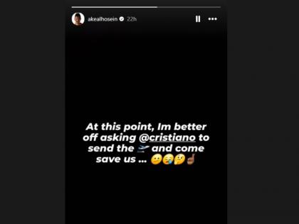  Akeal Hosein Asked Cristiano Ronaldo