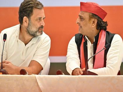 Congress opposes giving seat to Samajwadi Party in Haryana assembly elections, what role will Akhilesh Yadav take in Maharashtra Election? | अखिलेश यादवांचा प्लॅन मित्रपक्षाकडूनच उद्ध्वस्त?; काँग्रेसचा समाजवादीला दे धक्का