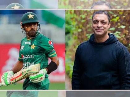 Pakistani fast bowler Shoaib Akhtar has slammed Babar Azam's communication skills and said that because he can't speak good English, he is not able to express himself, Video   | Shoaib Akhtar slams Babar Azam - इज्जतच ठेवली नाही राव! 'इंग्रजी' येत नसल्याने बाबर आजम मोठा ब्रँड झाला नाही; शोएब अख्तरची जोरदार टीका, Video 